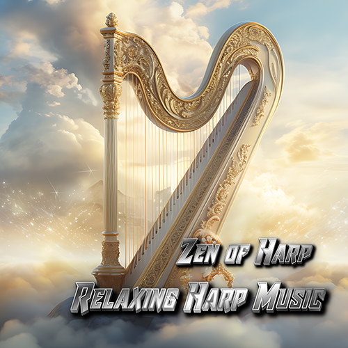 Relaxing Harp Music Album Cover